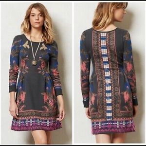 Anthropologie sweater dress size L.